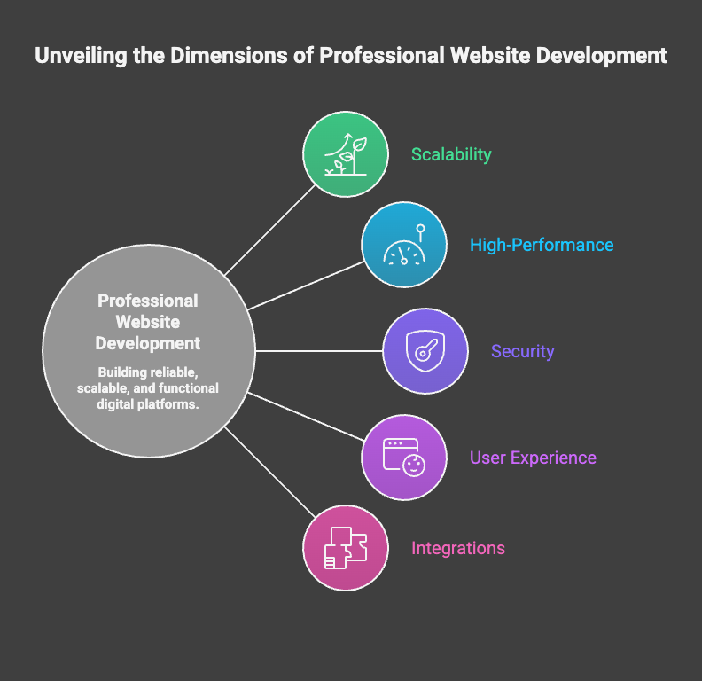 Professional Website Development Services for Scalable and High-Performance Digital Platforms