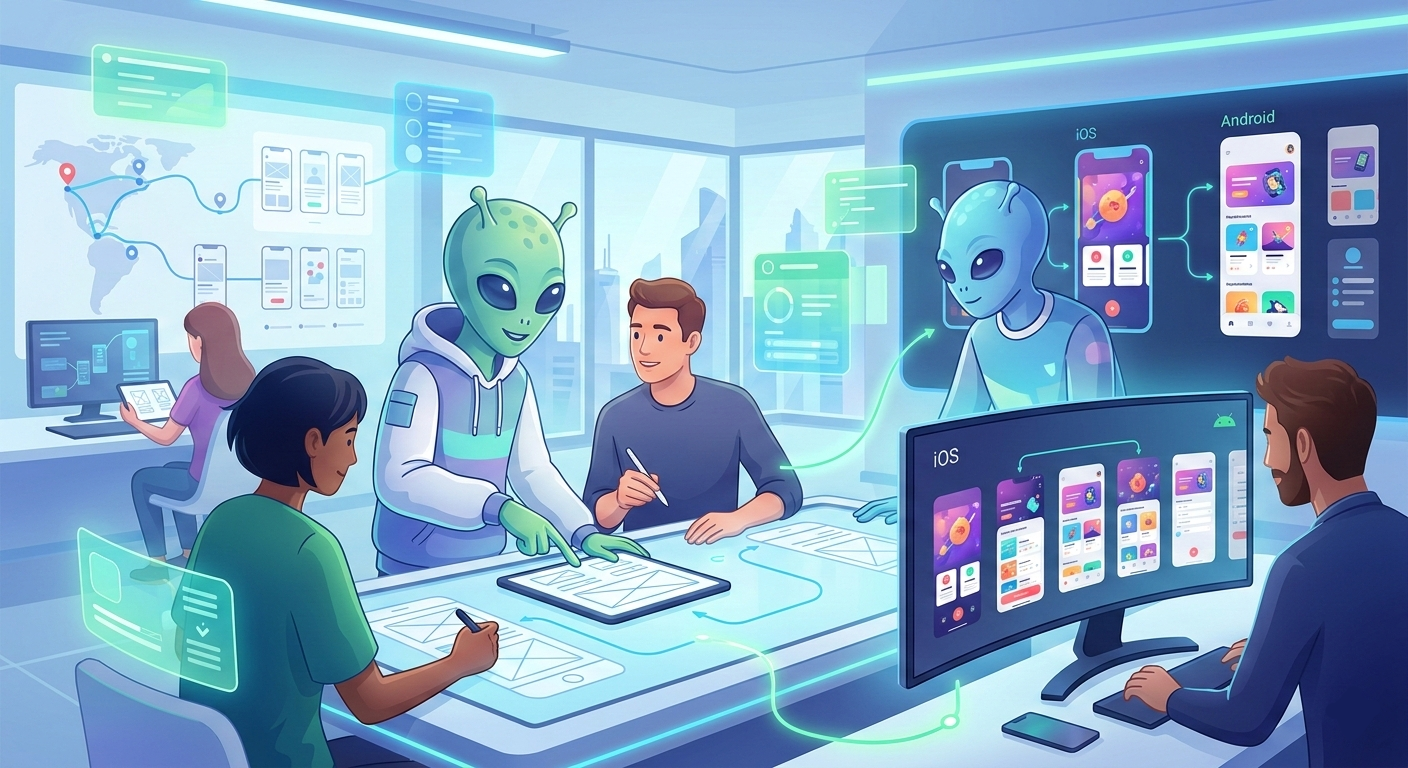 Why Choose WE ALIENS for Mobile UI/UX Design Services